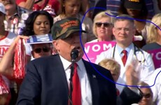 A doctor appeared at a Trump rally yesterday and instantly became an internet sensation