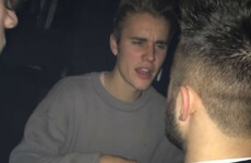 Justin Bieber pitched up to a student nightclub after his gig last night... It's the Dredge