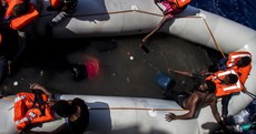 29 migrants die in toxic pool of fuel and seawater off coast of Libya
