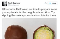 This has to be the most evil prank you can play on trick or treaters this year