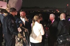Mike Pence's plane slides off runway in New York
