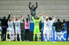 Struggling Swedish team celebrate rare win with their only travelling supporter