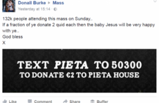 That viral mass Facebook event has sparked a rise in donations to Pieta House