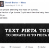 That viral mass Facebook event has sparked a rise in donations to Pieta House