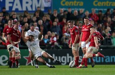 'Ulster came in there with a few protein shakes and beers afterwards'