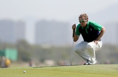 Seamus Power sits at joint second in Mississippi