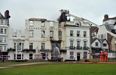 'England's oldest hotel' on the brink of collapse after two-day blaze