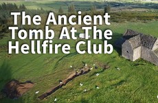 Watch: Archaeologists explore an ancient tomb beside the Hellfire Club