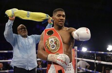 Confirmed: Anthony Joshua to defend IBF heavyweight title against Eric Molina