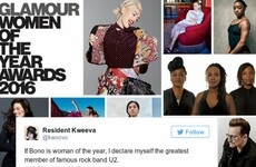 Bono was included on Glamour's 'Women of the Year' list and everyone's taking the piss