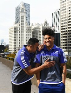 The All Blacks are loose and laid back almost to the point of falling over