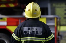 Dublin fire crews express solidarity with their 'brothers in blue'