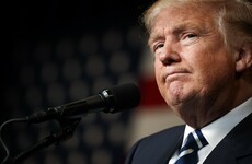 A town in England is burning an effigy of Donald Trump tonight