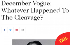 Vogue says 'cleavage is dead', but women with big boobs say 'LOL, good one'