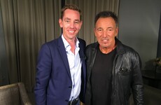 Bruce Springsteen will be on tomorrow night's Late Late