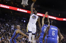 Kevin Durant shows up big for the Warriors as Thunder rolled