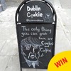 People are loving the Dublin Cookie Co's blackboard taking the piss out of Donald Trump