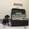 Detector dog helps seize 28,000 smuggled cigarettes at Dublin Airport