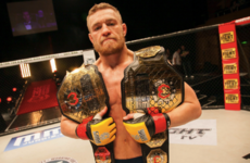How a spectacular ending to his last lightweight fight earned Conor McGregor a place in the UFC