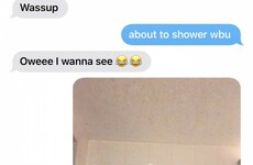 A teenage girl had the best response when a boy asked for a shower selfie