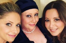 Shannen Doherty accepts award for 'every single cancer patient out there'
