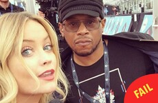 Laura Whitmore caused a load of confusion by appearing in two places at once on 'live' telly