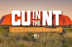 This ‘CU in the NT’ unofficial tourism slogan is blowing up in Australia