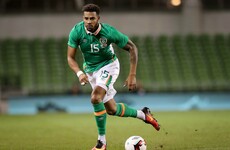 Ireland defender Christie 'gutted' as injury rules him out for at least three months