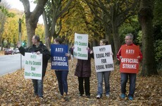 Around 500 secondary schools closed today as teachers strike