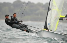 World Sailing Championships: Irish pair stay in the medal hunt