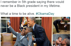 Twitter is fondly remembering all of Obama's best moments with the hashtag #ObamaDay