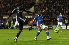Last ditch Gomez goal saves Wigan against much fancied Chelsea