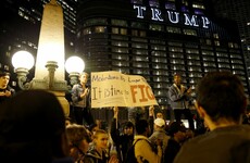 Second night of protests in US cities against Trump victory