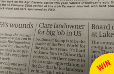 The Farmer's Journal had the best headline about Trump's election win