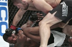 Khabib was screaming at Dana White for a title shot - during his fight