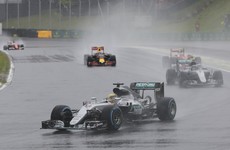 Lewis Hamilton wins chaotic Brazilian GP to take F1 title fight to the final race