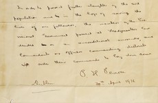 Pearse 1916 surrender letter “could leave Ireland” after upcoming auction