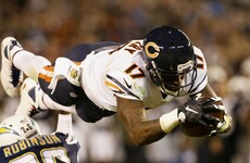 Chicago Bears receiver given 4-game ban for failed doping test
