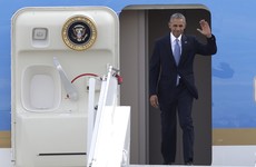 "People need hope": After shock election result, Obama lands in Greece to begin final foreign trip