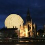 Loads of people couldn't see the supermoon last night so used tortilla wraps instead