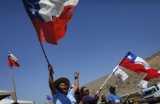 Wife of trapped Chilean miner meets mistress at vigil