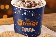 McDonald's is introducing a Terry's Chocolate Orange McFlurry for Christmas
