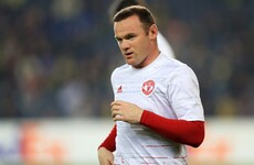 Rooney named on bench as Rashford starts as main striker against Arsenal