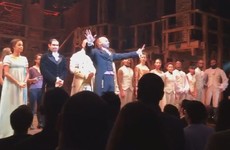 Trump demands apology after Mike Pence booed at performance of hit musical