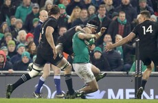 'When you're in the lead it doesn't hurt as much' - JVDF had no problem with All Black physicality