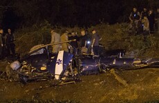Four die after police helicopter 'shot down' over Rio's infamous 'City of God' slum