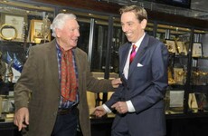 Novelist Lee Child and Ryan Tubridy offer support as Gay Byrne prepares to fight cancer