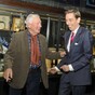 Novelist Lee Child and Ryan Tubridy offer support as Gay Byrne prepares to fight cancer