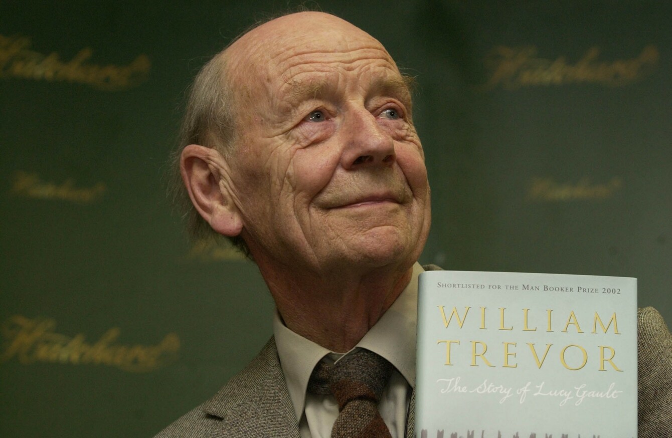 Renowned Irish author William Trevor dies aged 88 · TheJournal.ie