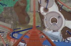 Here's what the view is like on the world's 'best new rollercoaster'
